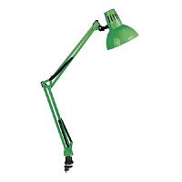 Светильник настольный на струбцине Camelion KD-312 C05 Е27 40Вт Зеленый картинка 